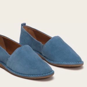 NWOT Frye Suede Slip ons